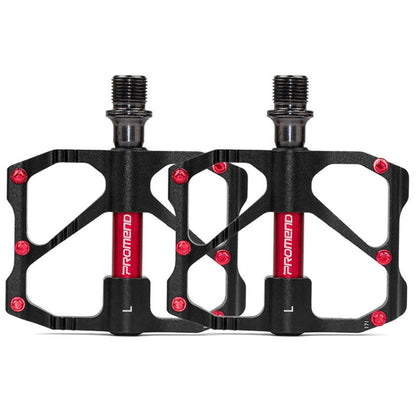 Skorter | 1 Pair PROMEND Mountain Bike Road Bike Bicycle Aluminum Pedals(PD-R87 Black)