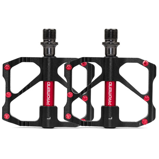 Skorter | 1 Pair PROMEND Mountain Bike Road Bike Bicycle Aluminum Pedals(PD-R87 Black)