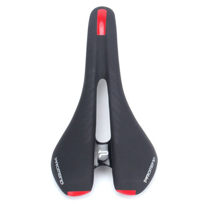 Skorter | PROMEND SD-575 Cycling Comfortable Microfiber Leather Hollow Cushion(Black Red)