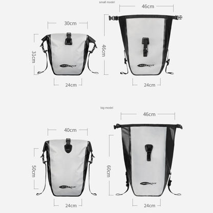 Skorter | AFISHTOUR FB2039 Outdoor Sports Waterproof Bicycle Bag Large Capacity Cycling Bag, Size: 15L(Black)