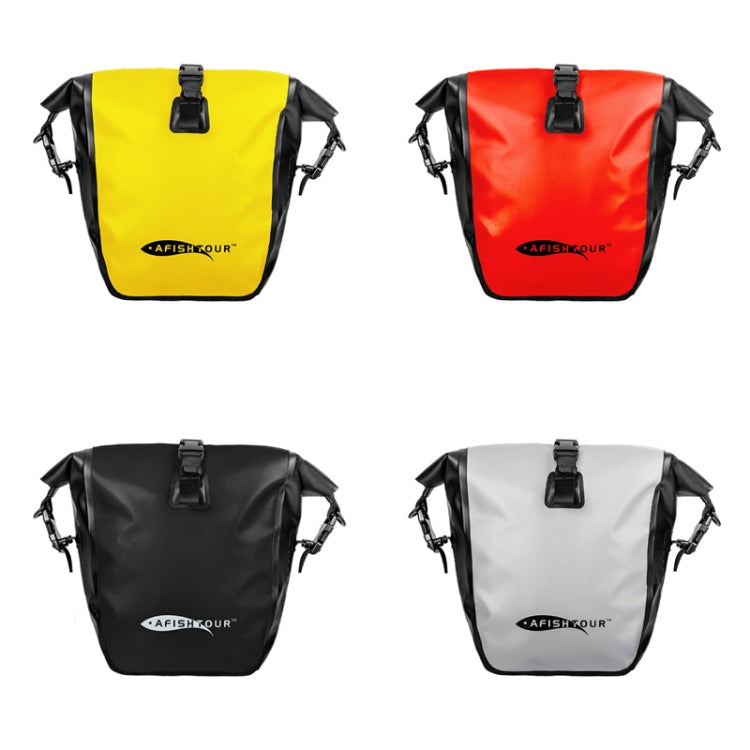 Skorter | AFISHTOUR FB2039 Outdoor Sports Waterproof Bicycle Bag Large Capacity Cycling Bag, Size: 25L(Yellow)
