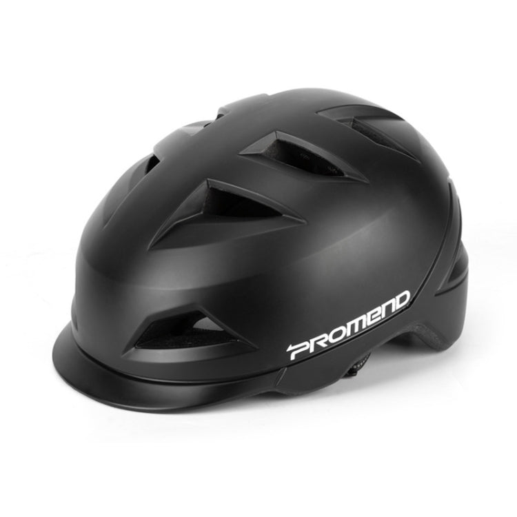 Skorter | PROMEND 12H19 Summer Cool Motorcycle Riding Half Helmet Helmet Outdoor Off-Road Helmet With Tail Light, Size: Code(Black)