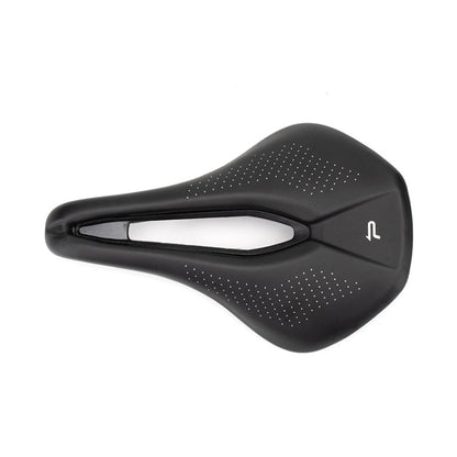 Skorter | PROMEND SD-566 Road Bike Hollow Comfortable Saddle Carbon Fiber Saddle, Size: M(Black)