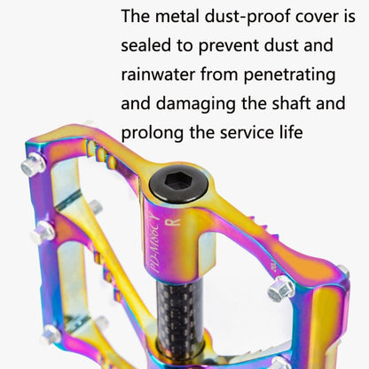 Skorter | 1 Pair PROMEND Three Peilin Bearing Aluminum Alloy CNC Bicycle Colorful Pedal PD-M86CY