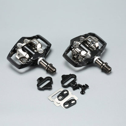 Skorter | PD-M8020 Mountain Bike Bicycle Self-Locking Pedal With Buckle(Black)