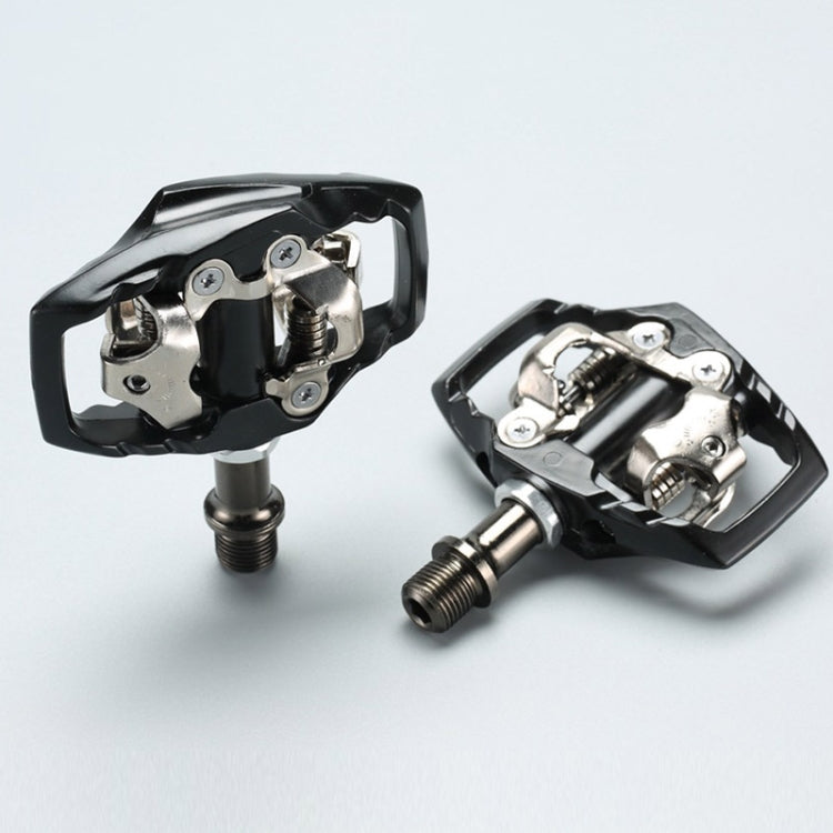 Skorter | PD-M8020 Mountain Bike Bicycle Self-Locking Pedal With Buckle(Black)