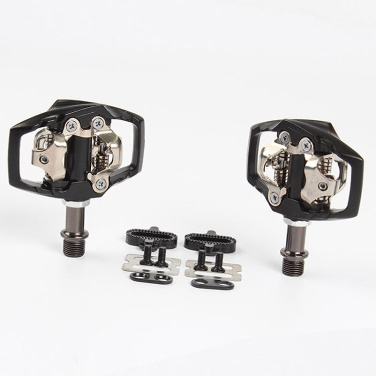 Skorter | PD-M8020 Mountain Bike Bicycle Self-Locking Pedal With Buckle(Black)
