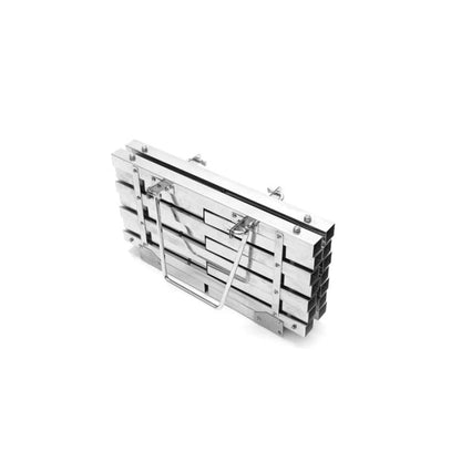 Skorter | CF-723 All Stainless Steel Camping Folding Portable Barbecue Grill Charcoal Grill Wood Stove