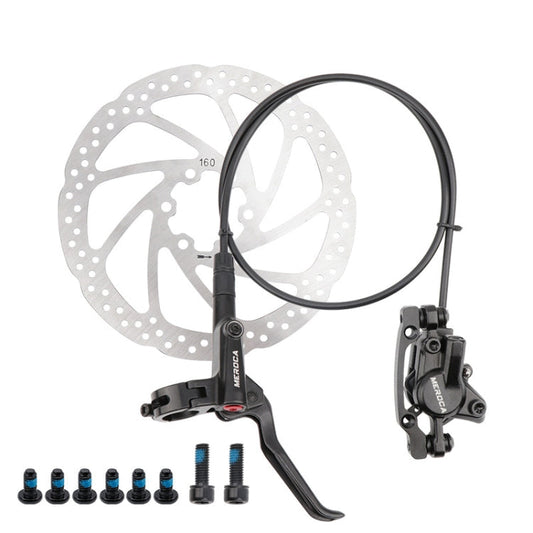 Skorter | Meroca M800 Bicycle Brake Mountain Bike Universal Bilateral Brake Oil Pressure Disc Brake, Style: Right Front 800mm + Disc Brake