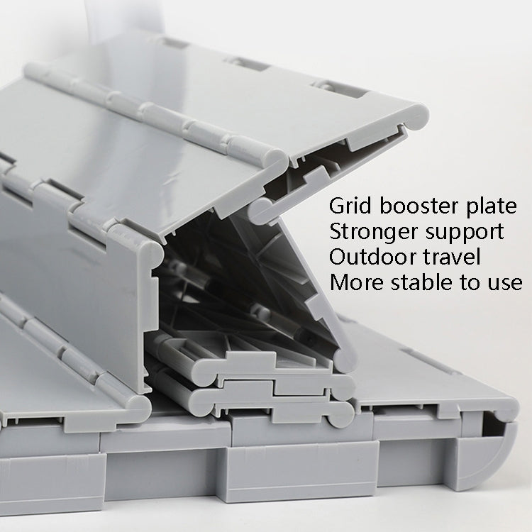 Skorter | Car Toilet Integrated Portable Folding Toilet Self-Driving Tour Outdoor Camping Toilet(Light Gray)
