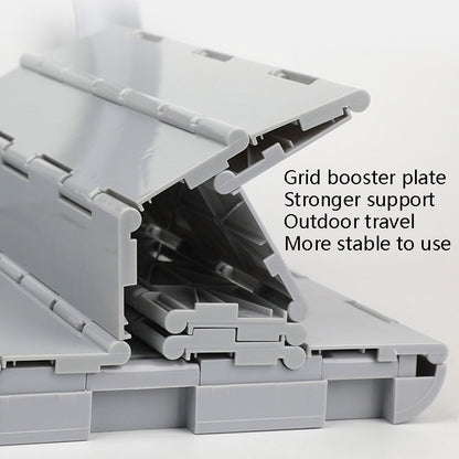 Skorter | Car Toilet Integrated Portable Folding Toilet Self-Driving Tour Outdoor Camping Toilet(Light Gray)