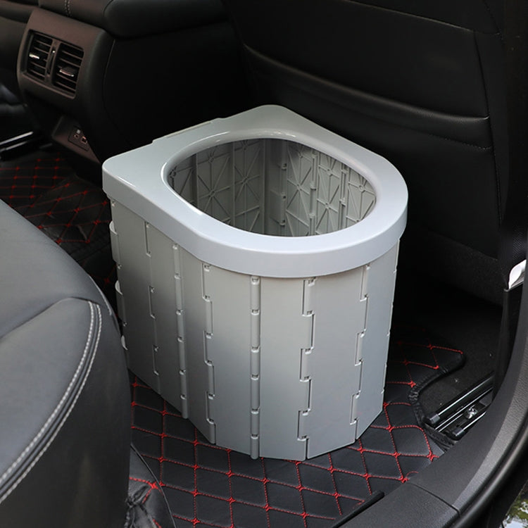 Skorter | Car Toilet Integrated Portable Folding Toilet Self-Driving Tour Outdoor Camping Toilet(Black)