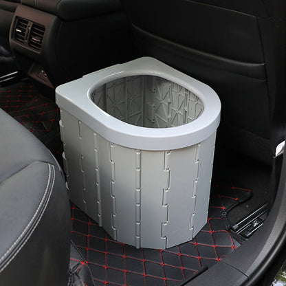 Skorter | Car Toilet Integrated Portable Folding Toilet Self-Driving Tour Outdoor Camping Toilet(Black)