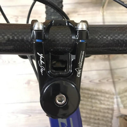 Skorter | KRSEC CNC Ultra Light Short-Handed Mountain Bike Aluminum Alloy 50mm Riser, Colour: Full Black