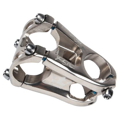 Skorter | KRSEC CNC Ultra Light Short-Handed Mountain Bike Aluminum Alloy 50mm Riser, Colour: Purple