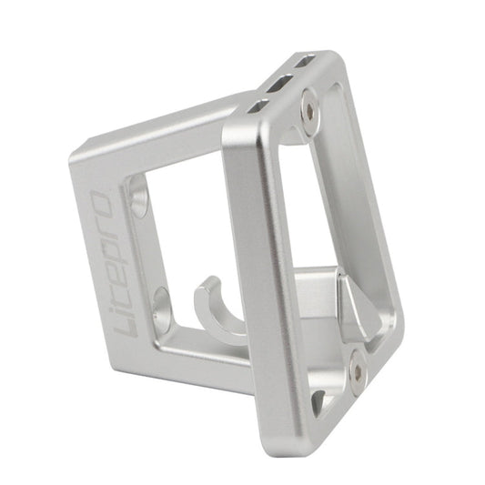 Skorter | Litepro Split Pig Nose Rest Aluminum Alloy Front Shelf Installed Seat(Silver)