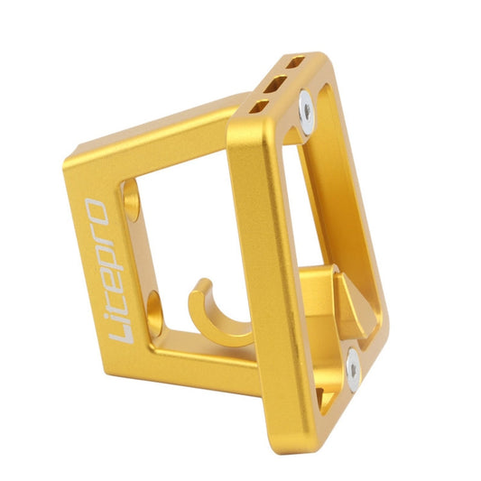 Skorter | Litepro Split Pig Nose Rest Aluminum Alloy Front Shelf Installed Seat(Gold)
