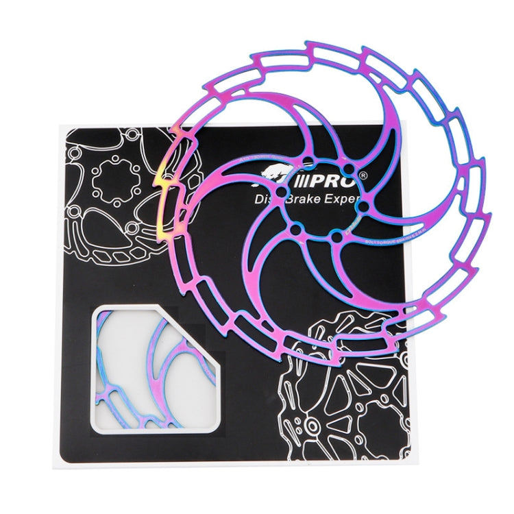 Skorter | IIIPRO Bike Disc Mountain Bike Hollow Disc Dish Six Nail Brake Pad, Style: 203mm