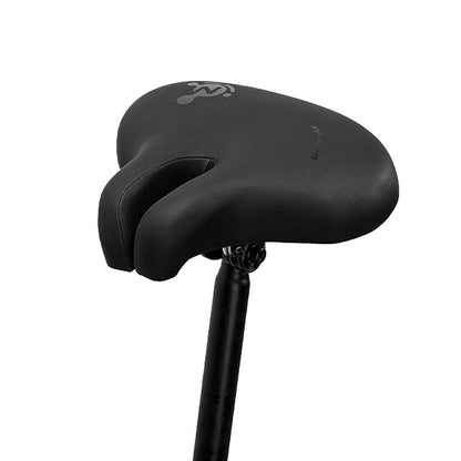 Skorter | Bike No Nasal Seat Mountain Bike Saddle Comfortable Shock Absorption Bicycle Outdoor Cycling Accessories Saddle(Black)