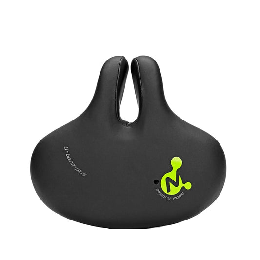 Skorter | Bike No Nasal Seat Mountain Bike Saddle Comfortable Shock Absorption Bicycle Outdoor Cycling Accessories Saddle(Fluorescent Green)