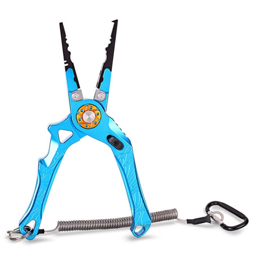 Skorter | Multifunctional Open-Loop Lead-Pressing Fishing Pliers With Lock(Blue)