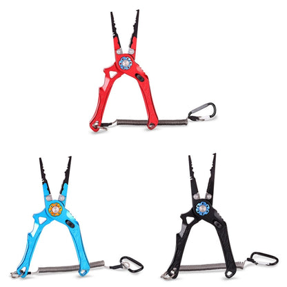 Skorter | Multifunctional Open-Loop Lead-Pressing Fishing Pliers With Lock(Red)