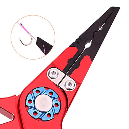 Skorter | Multifunctional Open-Loop Lead-Pressing Fishing Pliers With Lock(Blue)