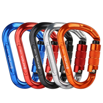 Skorter | XINDA XD-8123N Outdoor Climbing Equipment Fast Hanging Buckle Carabiner Pear Main Lock HMS Safety Buckle(Orange)
