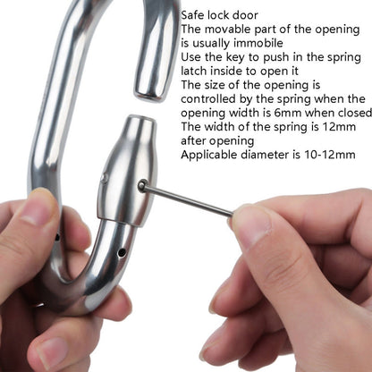 Skorter | XINDA XD-Q9692 Stainless Steel Tree Adventure Protection Main Lock Insurance Buckle(With Hexagonal Latches (Detachable))