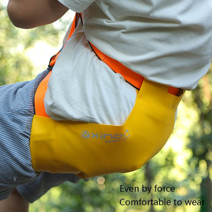 Skorter | XINDA XD-A9554 Rappelling Belt Climbing Rope Sit Hip Pad PVC Seat Belt Pad(Yellow)
