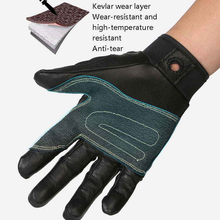 Skorter | XINDA H-ST01 Outdoor Rope Drop Gloves Fitness Training Rope Drop Cave SRT Downhill Gloves, Size: S