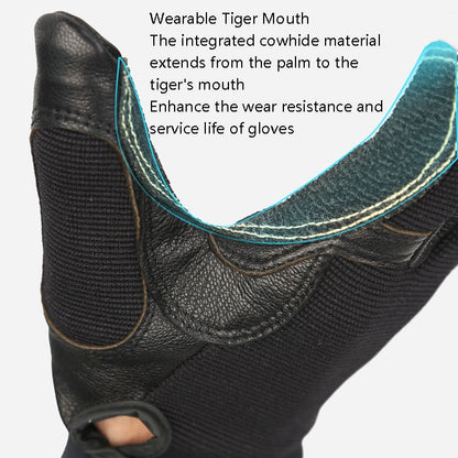Skorter | XINDA H-ST01 Outdoor Rope Drop Gloves Fitness Training Rope Drop Cave SRT Downhill Gloves, Size: S