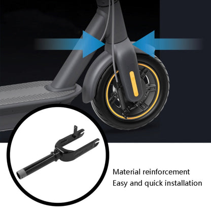 Skorter | Scooter Accessories Front Wheel Front Fork Component For Ninebot MAX G30(Black)