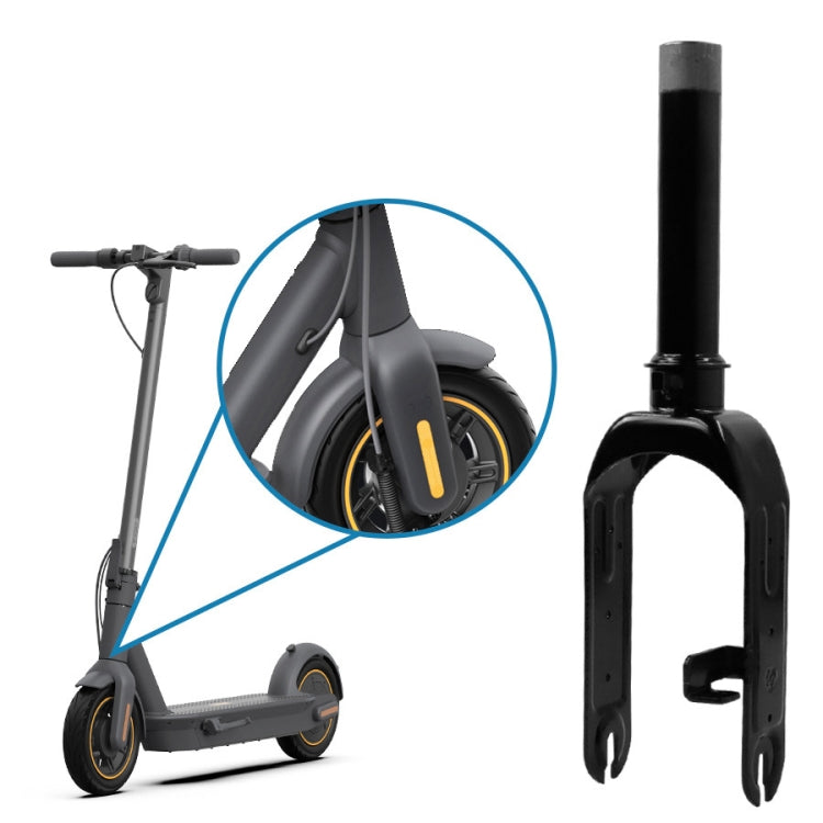 Skorter | Scooter Accessories Front Wheel Front Fork Component For Ninebot MAX G30(Black)