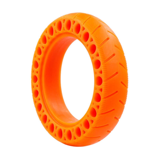 Skorter | 9.5 inch Electric Scooter Shock-Absorbing Honeycomb Solid Tires For Xiaomi Mijia M365(Orange)