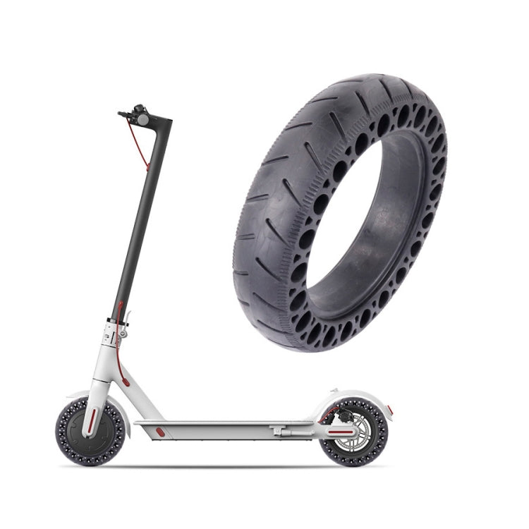 Skorter | 9.5 inch Electric Scooter Shock-Absorbing Honeycomb Solid Tires For Xiaomi Mijia M365(Black)