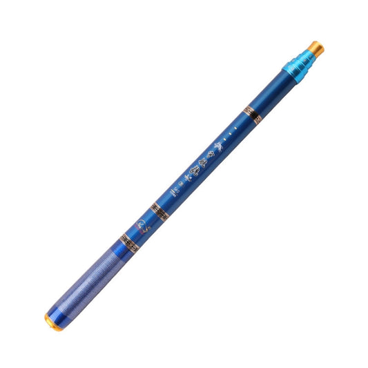 Skorter | Carbon Short Section Fishing Rod Short Section Positioning Handle Rod, Length: 5.4m(Blue)