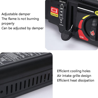 Skorter | YANCHUAN Outdoor Portable Gas Stove, Style: Dual-use