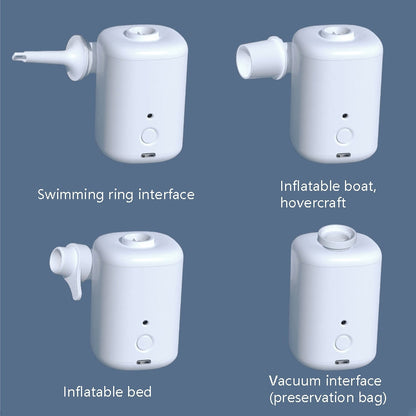 Skorter | AP220 Outdoor Two-Purpose Portable Suction & Inflatable Pump(White)