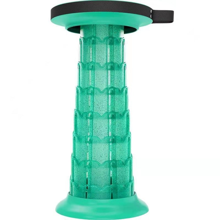 Skorter | Outdoor Portable Lotus Heightened Folding Telescopic Stool(Green)