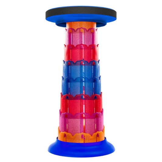 Skorter | Outdoor Portable Lotus Heightened Folding Telescopic Stool(Shining Blue)