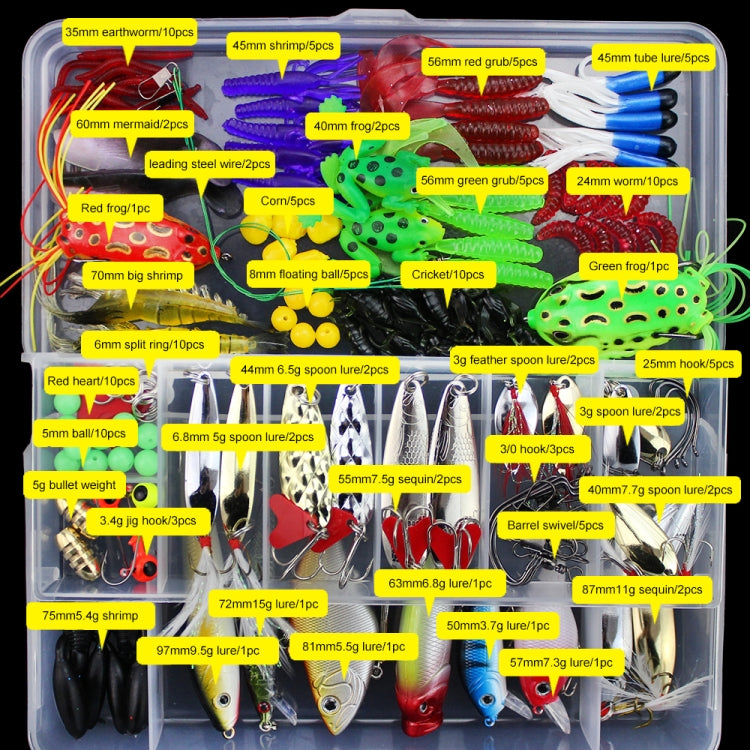 Skorter | 141 PCS / Set Road Squid Hook Accessories Set