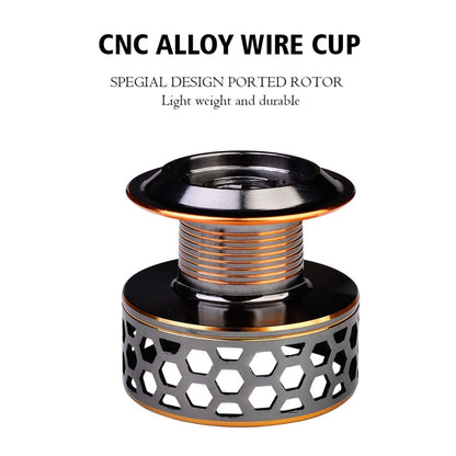 Skorter | PROBEROS Metal Wire Cup Fishing Wheel Spinning Wheel, Mode: DR5000