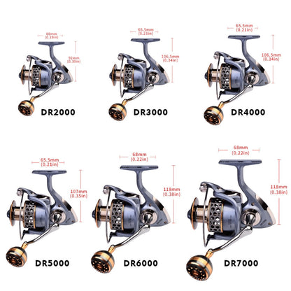 Skorter | PROBEROS Metal Wire Cup Fishing Wheel Spinning Wheel, Mode: DR6000