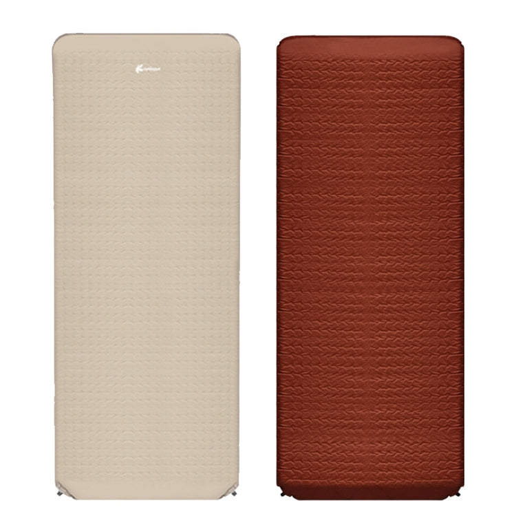 Skorter | CHANODUG CD-4059 Outdoor Camping Wide Tent Inflatable Sleeping Pad(Apricot)