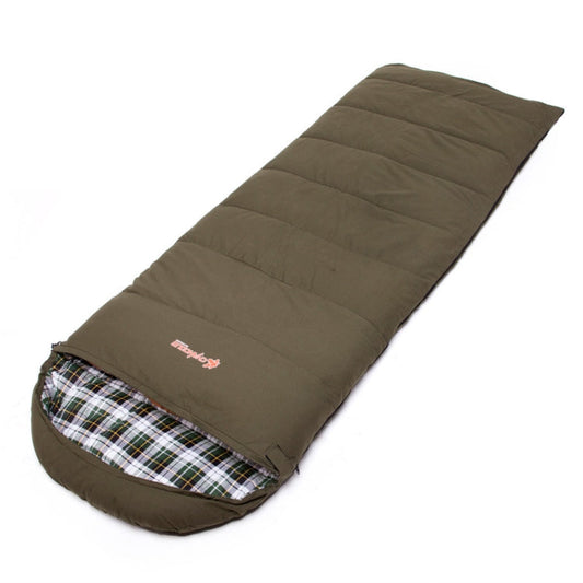 Skorter | CHANODUG FX-8309 Camping Warm Envelop Style Sleeping Bag(Green)