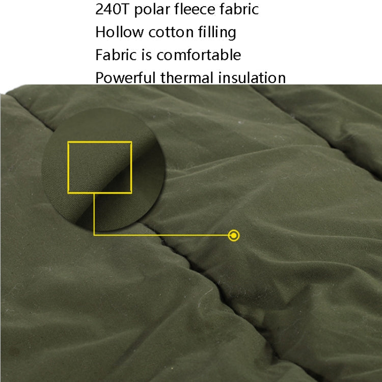 Skorter | CHANODUG FX-8309 Camping Warm Envelop Style Sleeping Bag(Green)