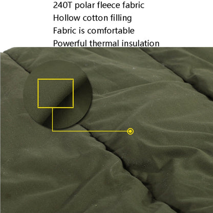 Skorter | CHANODUG FX-8309 Camping Warm Envelop Style Sleeping Bag(Green)