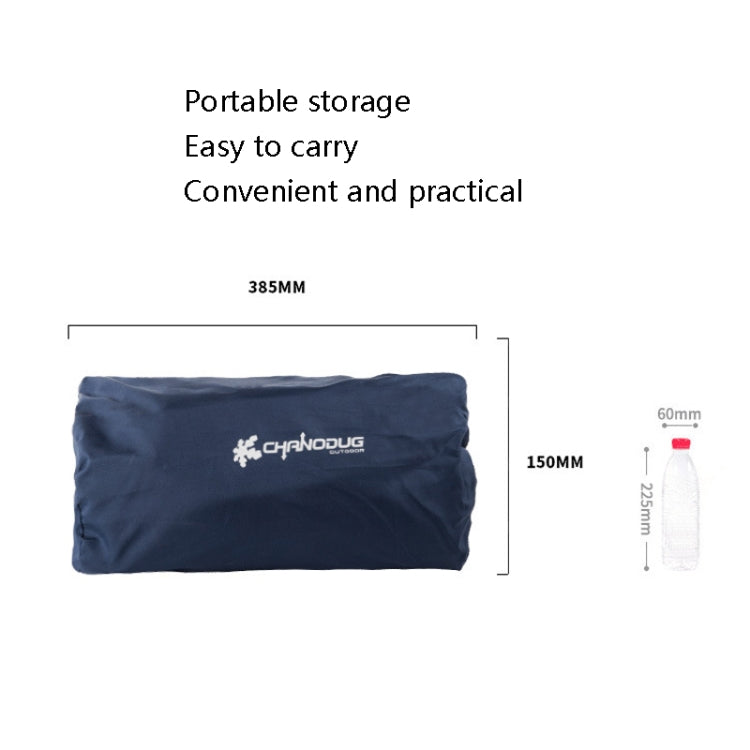 Skorter | CHANODUG 4028 Outdoor Camping Double TPU Inflatable Mattress(Blue)