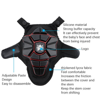Skorter | Meroca Children Balance Bike Handle Protective Cover(Black Red)